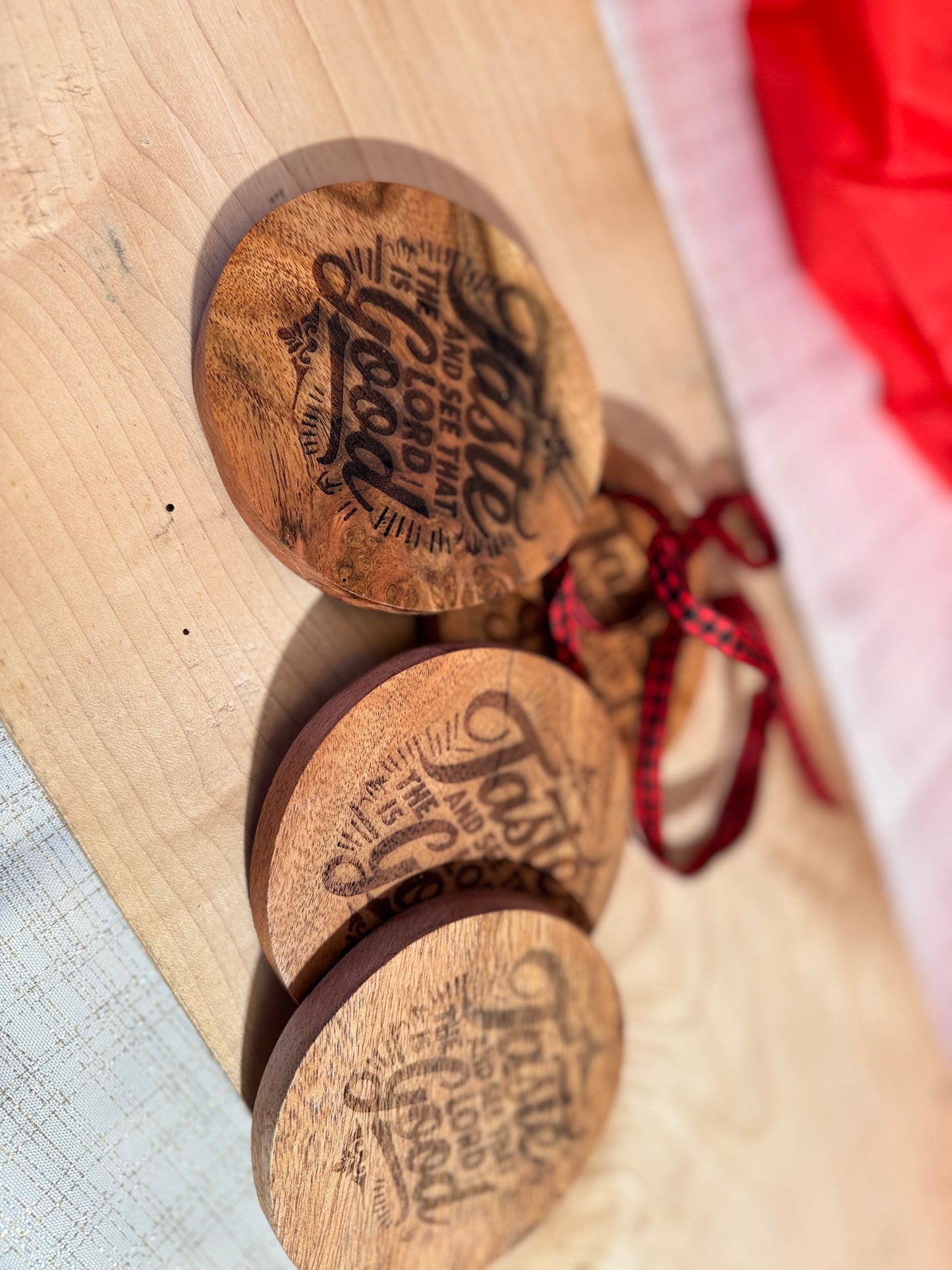 Wood Coasters