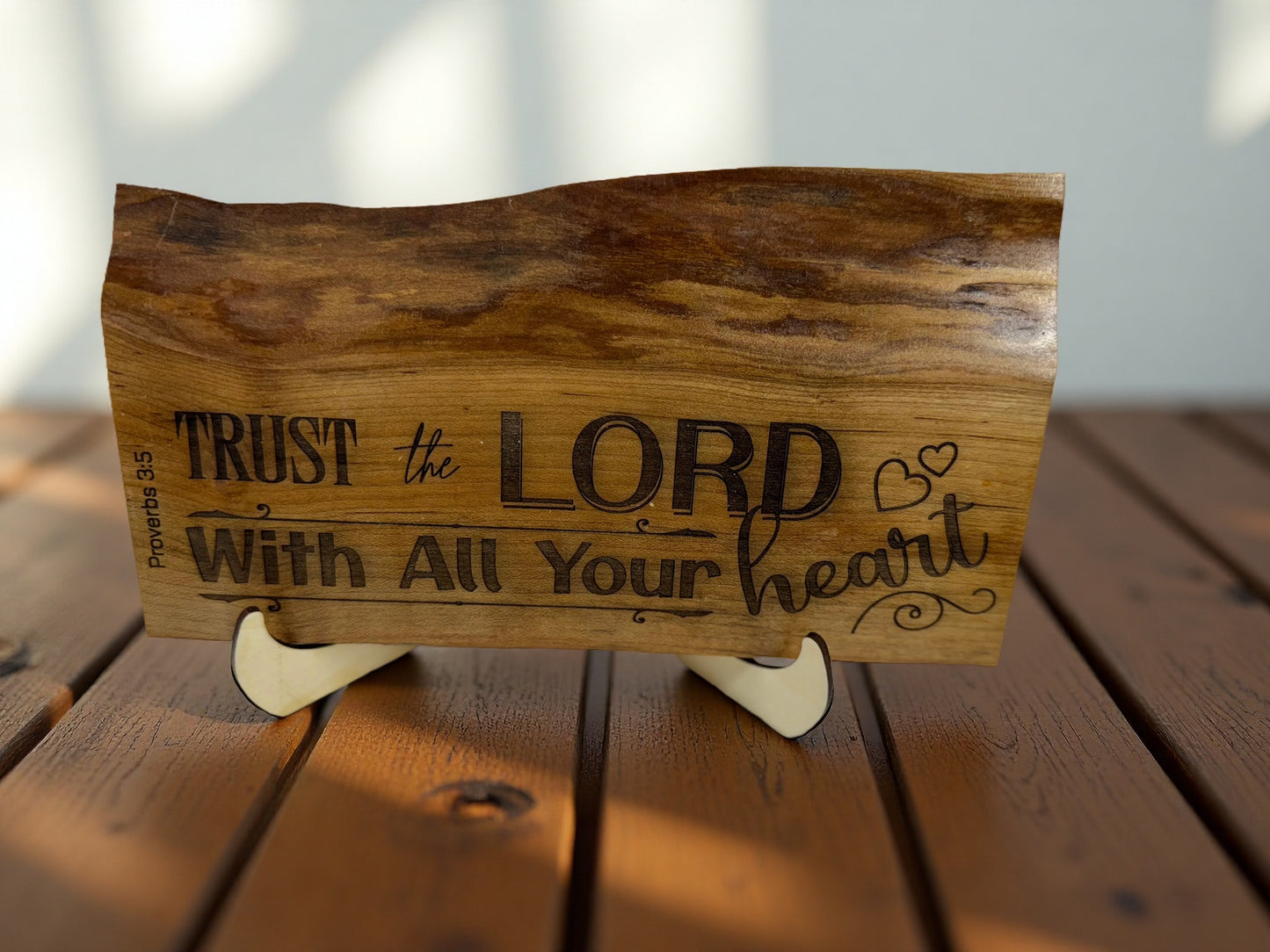 Inspirational Plaque Trust in the Lord