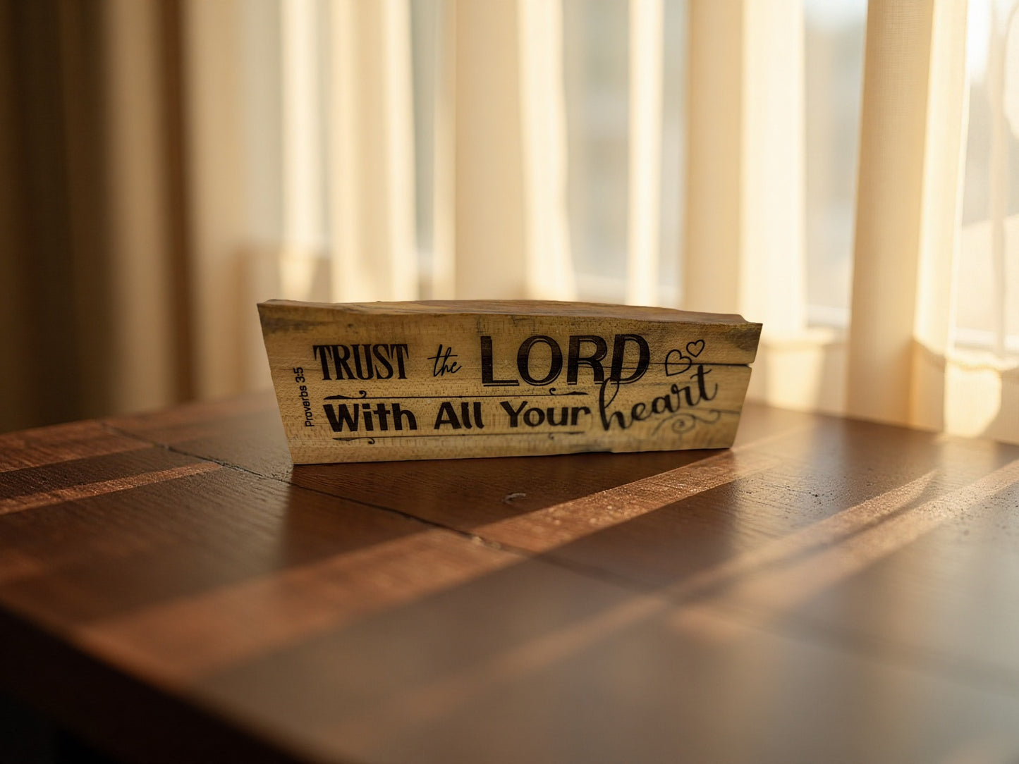 Inspirational Plaque Trust in the Lord