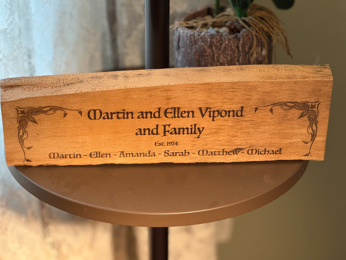 Custom Engraved Barnwood Plaques